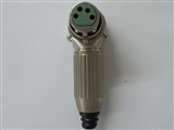 Switchcraft R4FZ - AAA Series 4 Pin Female Right Angle Cable Mount XLR, Silver Pins, Nickel Body