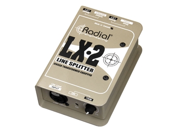 Radial Engineering LX2 2-channel Balanced Line Splitter w/Isolation