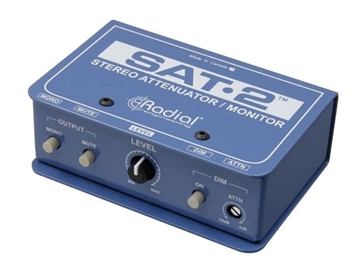 Radial Engineering SAT2 - Line level stereo attenuator