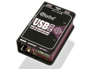 Radial Engineering USB-Pro Stereo DI for Laptops