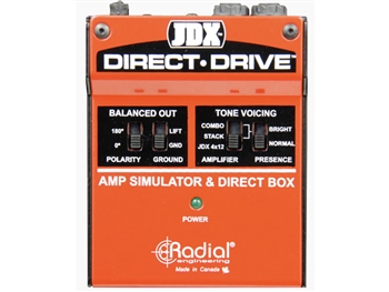 Radial Engineering JDX Direct-Drive - Amp Simulator and DI box