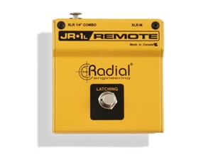 Radial Engineering JR1-L - Latching footswitch w/ active or passive circuit selector