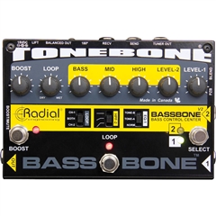 Radial Engineering Bass bone 2-channel Preamp with Built-in Direct Box