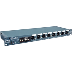 Radial Engineering SW8-USB 8-Channel USB Backing Track Auto Switcher DB-25 and Isolated XLR Outs