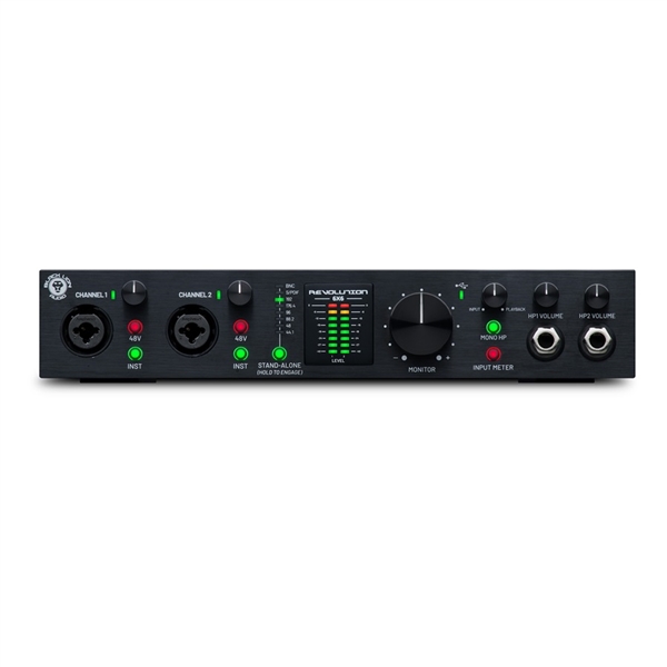 Black Lion Audio Revolution 6x6 Dual USB-C Audio Interface for Computer and Mobile Devices