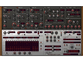 Rob Papen Predator - "Phat" Virtual Synth Hybrid (Download version)