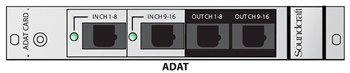 Soundcraft ADAT 16 channel i/o Card for Vi Control Surface Option