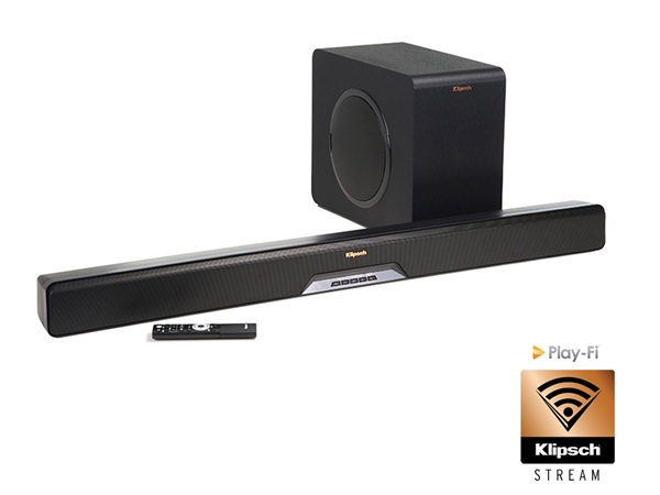 Klipsch RSB-14 Black 2-way Bi-amplified Sound Bar