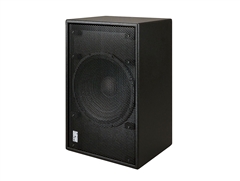 Bag End S15-I - Vented Bass 15â€  Black Painted Installation Enclosure with Fly Points