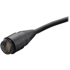 DPA SC4061-B56K, d:screet Omni Miniature Microphone, STD Sens, w/clip, windscreen hardwired TA5F, Black