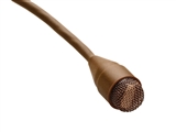 DPA SC4061-C03KF, d:screet Omni Miniature Microphone, STD Sens w/ clip,windscreen,concealer, tape hardwired 3 Pin Lemo, Brown