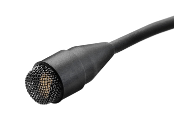 DPA SC4063-BUKF, d:screet Omni Miniature Microphone, Lo-DC Sens, w/ clip,windscreen,concealer, tape Unterminated, Black