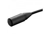 DPA SC4071-B03K, d:screet Omni Miniature Microphone, STD Sens, Omni w/ Pres. Boost w/clip, windscreen hardwired 3 Pin Lemo, Black