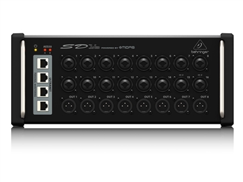 Behringer SD16 - 16 I/O Stage Box with 16 Remote-Controllable MIDAS Preamps, 8 Outputs