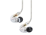 Shure SE215-CL Earphones, Sound Isolating (CLEAR)