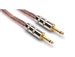Hosa SKM-215 12 AWG Clear Insulation Speaker Cable - w/ Jumbo 1/4-inch - 15 ft.