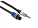 Hosa SKT-215Q Speaker Cable - 12 AWG x 2 - Speakon NL2 to Jumbo 1/4-inch Phone - 15 ft.