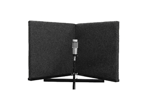Clearsonic MB2-2D SORBER Microphone Baffle, Dark Gray