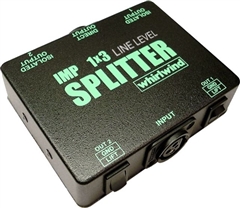 Whirlwind SP1X3LL - Splitter, Single, 1 in, 1 direct and 2 iso out