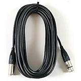Quantum Audio SQLM-20 BLACK QUAD Mic Cable,Oxygen Free Copper, XLRF to XLRM  25 Ft.