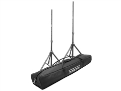 On-Stage SSP7950 package - SS7761B Tripod Speaker Stand x 2 with SSB6500 carrybag