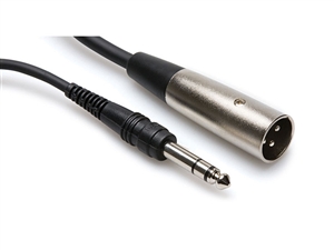 Hosa STX-103M XLR(M) to 1/4-inch TRS - 3 ft.