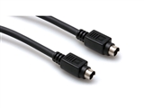 Hosa SVC-105AU - S-Video Cable w/ Gold Plug - 5 ft.