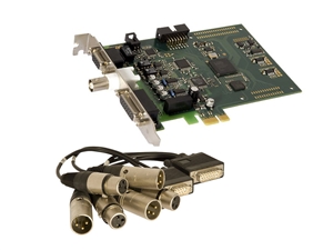Marian Seraph AD2 - 2 Balanced Analog I/O, 1 AES/EBU I/O, PCIe Audio Interface