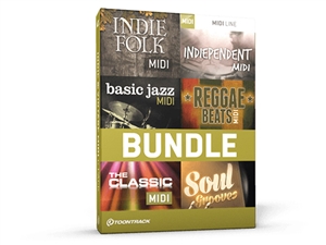 ToonTrack Indie & Vintage MIDI 6 Pack