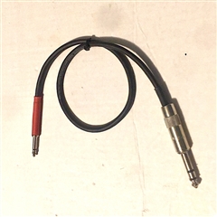 Quantum Audio TTBP-1.5S TT male to 1/4 inch TRS male Cable 1.5 Ft.