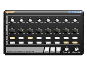 Tekit 8EQF 8-band semi-parametric equalizer