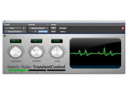 Metric Halo Transient control