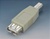 USB-AF-BM USB Adapter, A(F) to B(M)