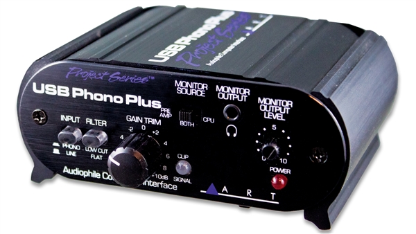 Art Audio USB PHONO PLUS PS Computer Interface. RIAA Phone/Line preamp