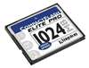 Kingston 1GB Elite Pro Compact Flash Card (CF/1024-S) for Microtrack2496