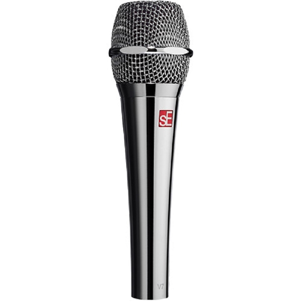 SE ELECTRONICS V7 SUPERCARDIOID DYNAMIC MICROPHONE - CHROME