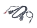 Hosa VGR-305 VGA and Audio Cable - 15pin VGA male with 3.5mm male to 15pin VGA male with 2 RCA males - 5 ft.