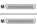 External VHD68M to VHD68M Ultra SCSI cable 3ft