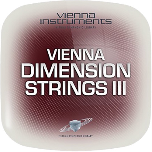 Vienna Symphonic Library Vienna Dimension Strings III Sul Tasto Virtual Instrument (Standard, Download)