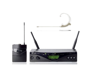 AKG WMS470 Wireless System w/ MOGAN EIO-BG-AK Earset Mic - Band7 (500.1-530.5 MHz)