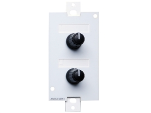 Ashly WR-1 - Wall Remote, dual rotary potentiometer