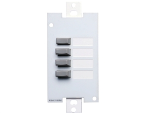 Ashly WR-2 - Wall Remote, 4-position pushbutton select