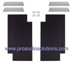 ProSoCoustic WRP-BPB-BK WaveRoom Pro Big Panel Booster Kit - Black