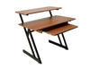 On-Stage WS7500RB Wood Workstation (Rosewood & Black Steel Finishes) Stands