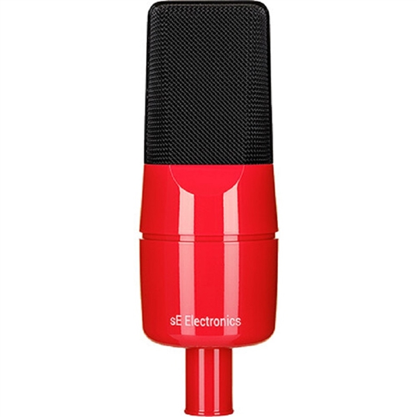 SE Electronics X1 A Large Diaphragm Cardioid Condenser Microphone, Red