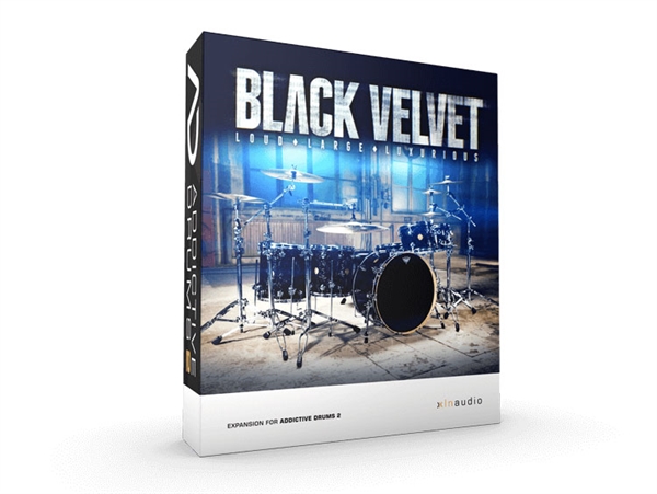 XLN Audio Addictive Drums 2:  Black Velvet ADpak