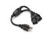 Hosa YIE-406 Grounded IEC Y-Power Cable. 1.5 ft.