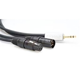 Zaolla ZSRC-203 Insert Cable. 1/4 TRS to XLRM/XLRF. 3 Ft.