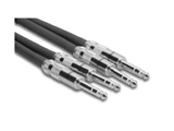 Zaolla ZSS-203 Dual 1/4" TRS to 1/4" TRS Cable, 3 Ft.