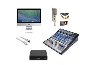 Apple iMac 21.5-inch 2.7GHz Quad-Core i5, Cubase, Presonus StudioLive 16-4-2, Mic and Headphone Bundle with FULL Installation and configuration